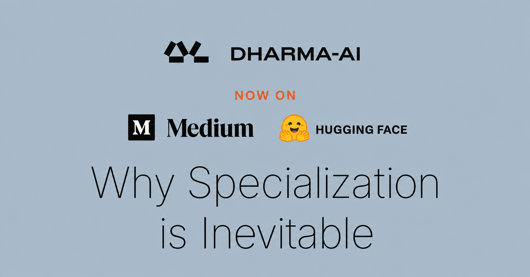 Why Specialization Is Inevitable