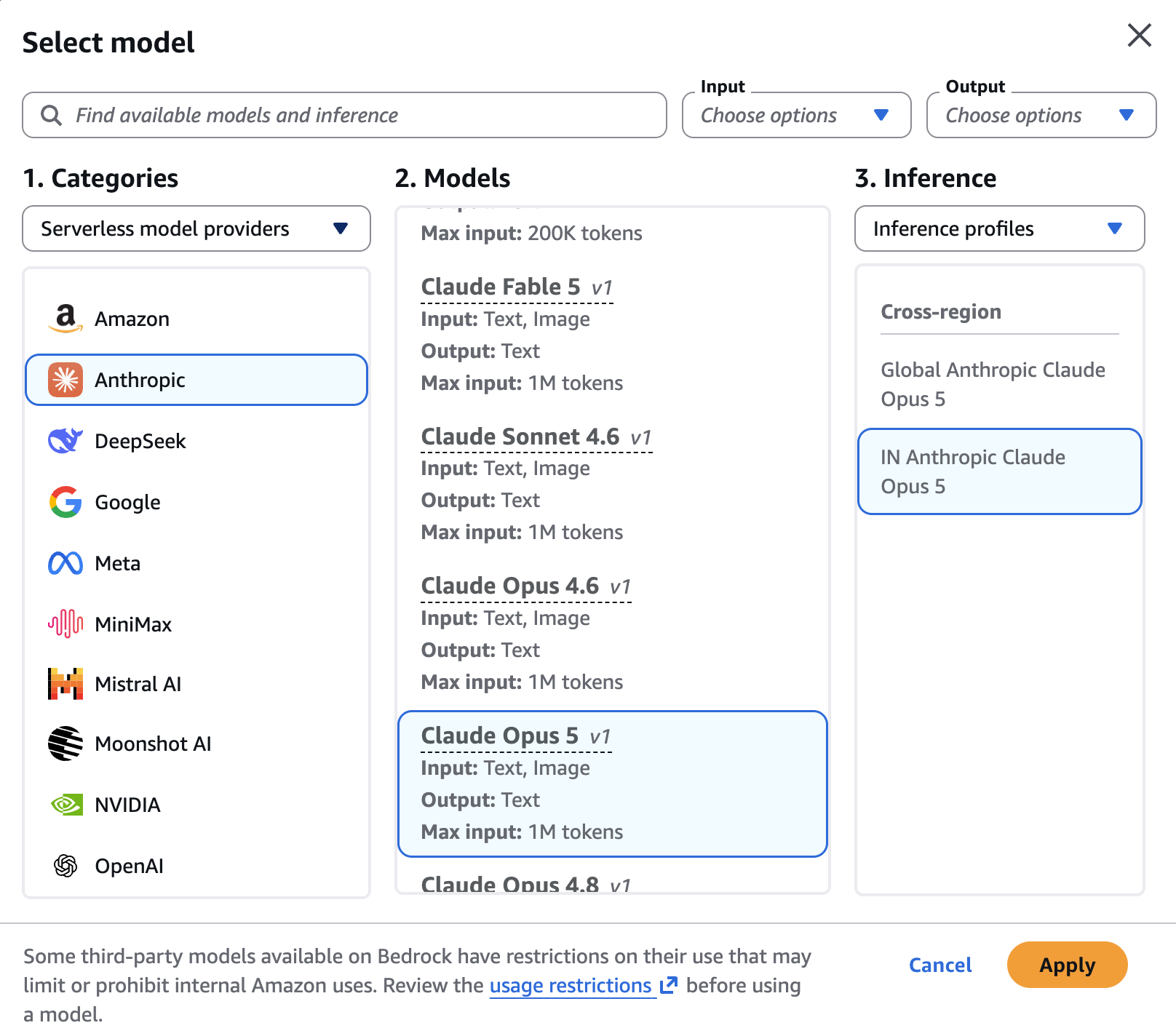 Amazon Bedrock expands Claude model availability to in-country inferencing in India